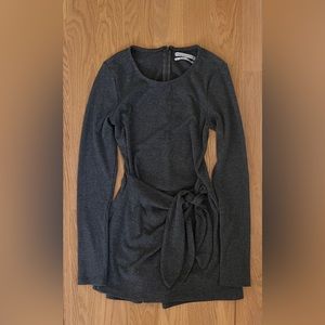 Urban Outfitters Skort-Style Dark Grey Romper in size small